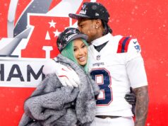 Cardi B e Stefon Diggs pareciam super aconchegantes em evento especial do Dia das Mães