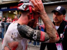 Ciclismo: “Desastre”: Equipe Pogacar bateu forte em acidente horrível