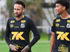 Clube de futebol brasileiro Santos investiga ataque de Neymar ao filho de Robinho