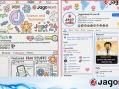 Confira o botão de aviso para imagens de tendências em estilo lápis de cera do Facebook