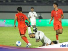 Confronto direto da seleção nacional sub-17 da Indonésia x China: jovem Garuda perde sempre