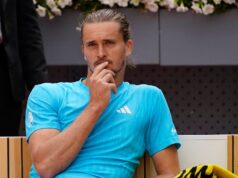 “Desculpe” após a separação em Madrid: Zverev indefeso atinge o próximo do pecador