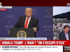 Discurso de Donald Trump: “Os reformados na Florida estão interessados em saber o que lhes está a custar a guerra dos Estados Unidos”, afirma Bertrand Gallischer, especialista em relações internacionais.