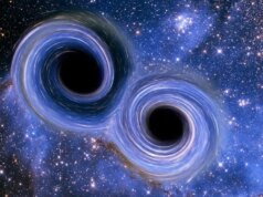Dois buracos negros supermassivos se fundirão no sistema solar