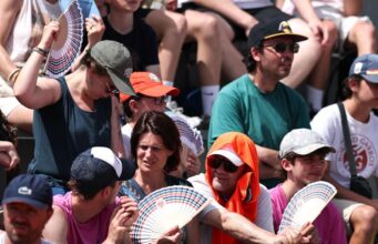 “É fácil”: um dia ao abrigo das quadras extras de Roland-Garros, onde não há sombra