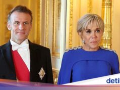 Enquanto o presidente francês supostamente flerta com a artista iraniana, Brigitte Macron fica cada vez mais possessiva