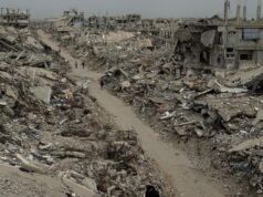 Esqueletos nas roupas: Recuperando corpos das ruínas em Gaza
