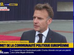“Esta é uma Europa que prepara a sua segurança, a sua defesa”: Emmanuel Macron chega à cimeira da comunidade política europeia na Arménia