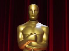 Estátua do Oscar para o Sr. Ninguém pode discutir com Putin na hora.