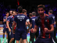 França-China: a que horas e em que canal de TV assistir à final do Blue no Campeonato Mundial de Equipes de Badminton?