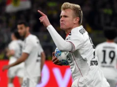 Grande escândalo no Eintracht – pênalti! Burkart insulta Rira