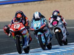 Hakim Dinamarquês Beber é difícil na Moto3 francesa e deixou Veda para trás