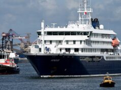 Hantavírus: Navio de cruzeiro MV Hondius chega ao porto de Rotterdam