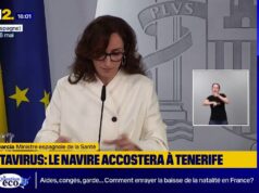 Hantavírus: Navio vai afundar na ilha de Tenerife “dentro de três dias”