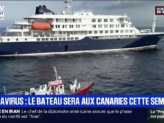 Hantavírus em navio de cruzeiro: Espanha receberá navio nas Canárias dentro de “3 a 4 dias”