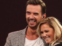 Helene Fischer e Florian Silbereisen: primeira conversa na TV juntos