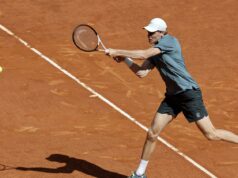 Incrivelmente, o número 1 do mundo, Janic Sinner, ultrapassa Arthur Fils e chega à final do Masters 1000 em Madrid