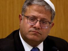 Itamar Ben Gvir, o ministro israelense de extrema direita que continua a incitar.