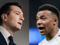 Jordan Bardella reage às palavras de Kylian Mbappé, preocupado com a vitória do RN em 2027