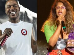 Kid Cudi expulsa MIA da turnê após vaiado durante discurso republicano: ‘Não terei ninguém em turnê dizendo palavras ofensivas’