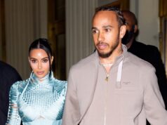 Kim Kardashian e Lewis Hamilton andaram de mãos dadas pela primeira vez