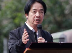 Lai, de Taiwan, desembarcou em Eswatini em uma viagem que foi adiada devido à falta de licenças de voo