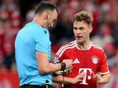 Liga dos Campeões: FC Bayern discute com o árbitro João Pinheiro