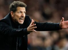 Liga dos Campeões: Simeone, técnico do Atlético, enlouquece pouco antes do apito final