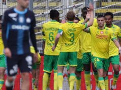 Ligue 1: OM quase se despede da Liga dos Campeões após pesada derrota no campo do Nantes