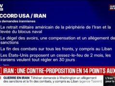 Médio Oriente: Washington ofereceu uma trégua de dois meses ao Irão, que quer resolver todas as questões “em 30 dias”, informa a agência de notícias Tasnim