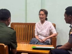 Na Birmânia, o líder da junta sinalizou apoio a Aung San Suu Kyi para quebrar o seu isolamento internacional