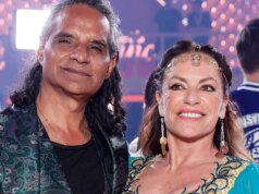 No círculo familiar imediato em Maiorca: Christine Neubauer e José Campos se casaram