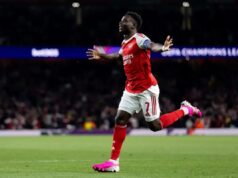O Arsenal chegou à final da Liga dos Campeões depois de vencer o Atlético por 1 a 0