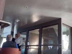 O capitão do navio de cruzeiro foi infectado com hantavírus quando disse aos passageiros que a pessoa que morreu não era contagiosa