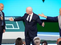 O chefe da FIFA, Gianni Infantino, falhou em um fórum aberto
