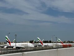 O tráfego de passageiros do Aeroporto de Dubai diminuiu 66% durante a guerra
