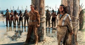 “Old Shatterhand” com Guy Madison: vai passar na TV no sábado
