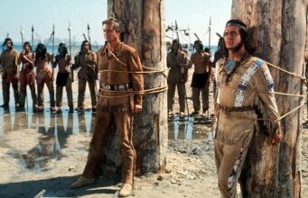 “Old Shatterhand” com Guy Madison: vai passar na TV no sábado