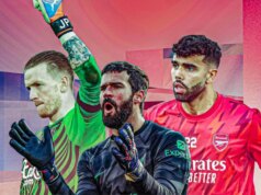 Os 10 melhores goleiros da Premier League nesta temporada: Alisson Becker Jade, David Raya Number Wahid