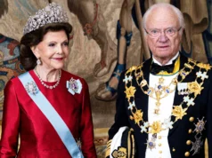 Os convidados reais chegaram ao 80º aniversário – uma magnífica celebração do Rei da Suécia Carl Gustaf