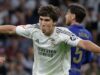 Os gols de Garcia e Bellingham deram ao Real Madrid uma vitória por 2 a 0 sobre o Real Oviedo.