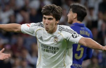 Os gols de Garcia e Bellingham deram ao Real Madrid uma vitória por 2 a 0 sobre o Real Oviedo.