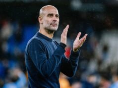 Pep Guardiola parabeniza o Arsenal pela conquista do título