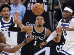 Playoffs da NBA: 27 pontos e jogo acirrado, Victor Wembanyama é muito forte e os Spurs estão quase no final da conferência