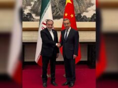 Pontos de encontro dos ministros das Relações Exteriores China-Irã durante a tensão em Ormuz
