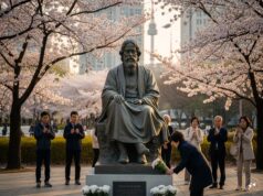 Por que Gurudev Rabindranath Tagore é tão reverenciado na Coreia do Sul? Sua poesia é, portanto, ensinada nas escolas.
