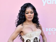 Por que a Internet está dividida pelo vestido de cabelo espartilho de Teyana Taylor