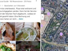 Por que o Google agora mostra o número de comentários excluídos?