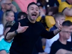Premier League: “Parece que todo mundo está chorando”, De Zerbi quer perseguir a negatividade que cerca o Tottenham