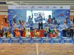 Purwokerto se tornou o início do MilkLife Festival SenengMinton 2026, transmitindo o amor pelo badminton desde a idade